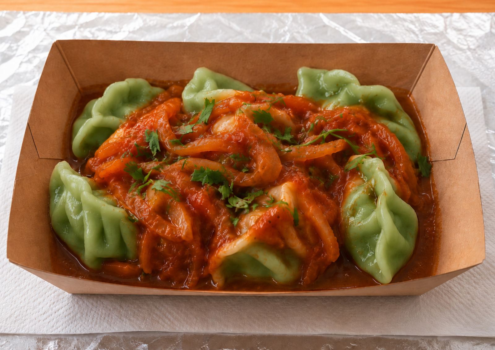 Chilli Veggie Momo