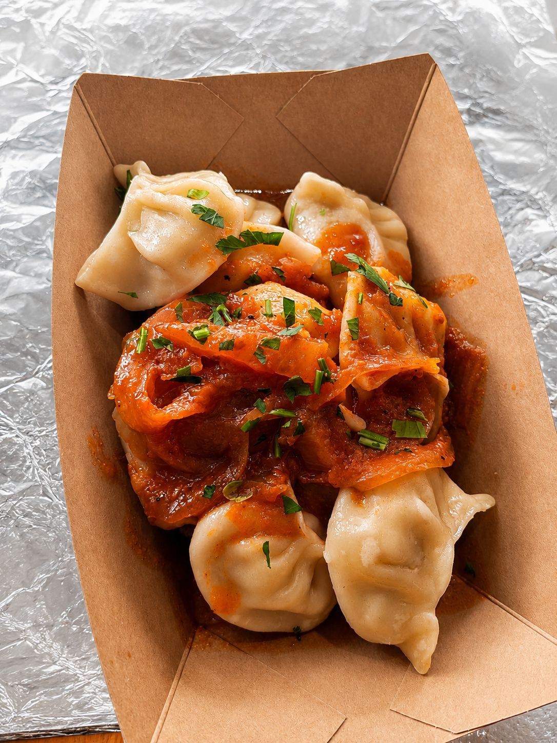 Chilli Chicken Momo