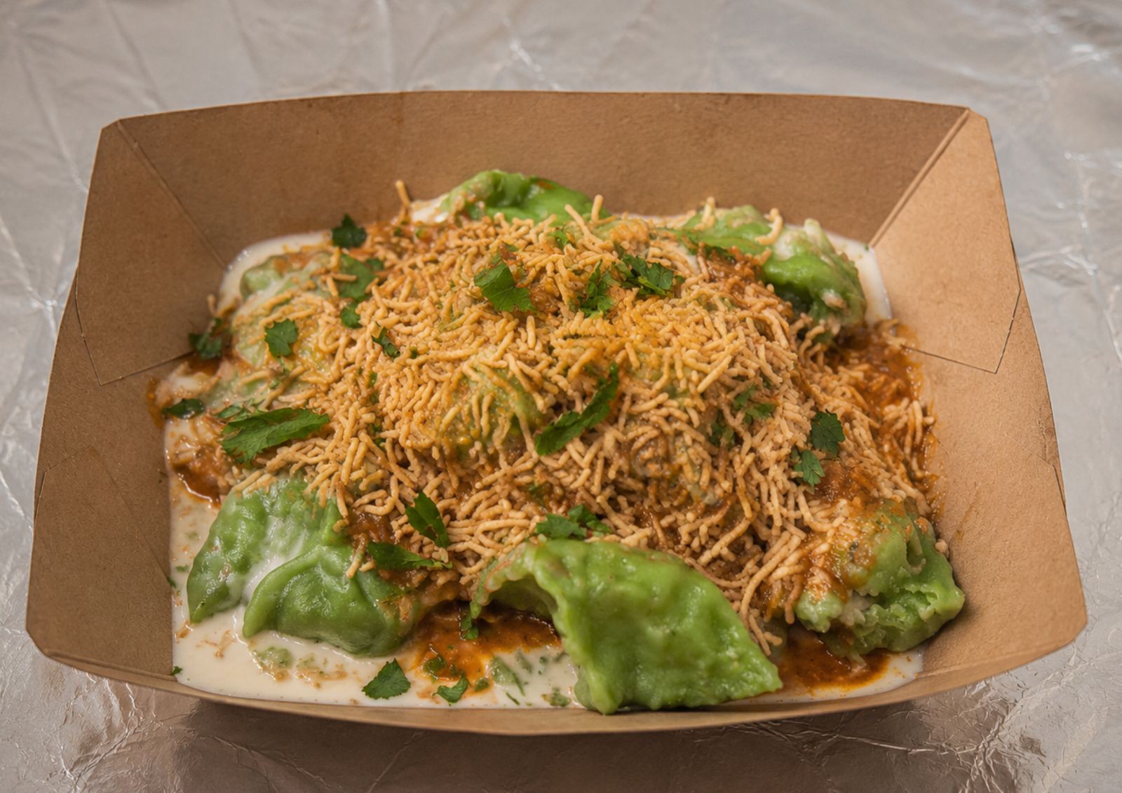 Chaat Veggie Momo