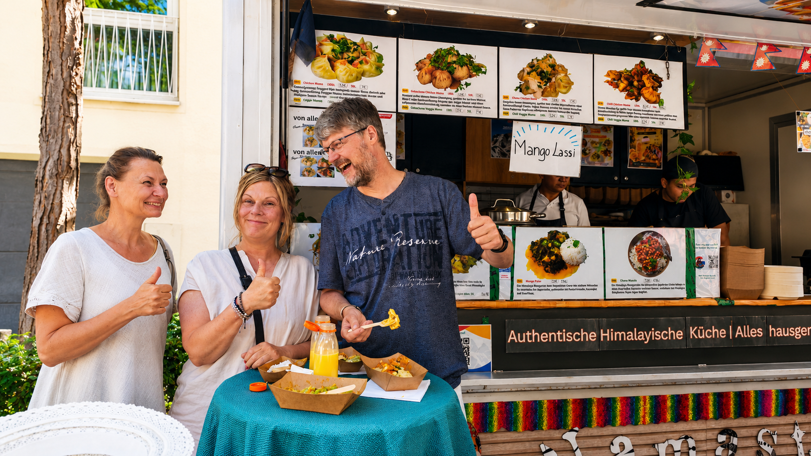Namaste Momo Foodtruck in München